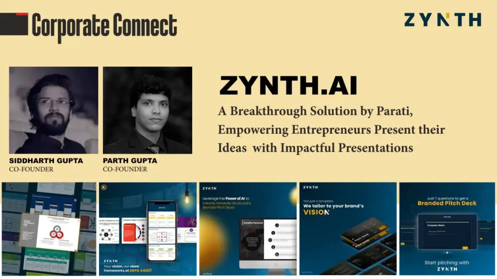 ZYNTH.AI: A Breakthrough Solution by Parati, Empowering Entrepreneurs Present their Ideas with Impactful Presentation