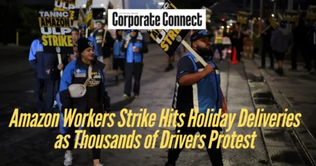 Amazon Workers Strike Hits Holiday Deliveries as Thousands of Drivers Protest