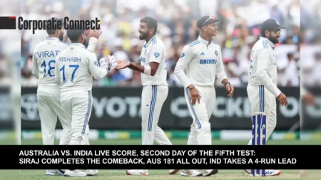 Australia vs. India LIVE Score, Second Day of the Fifth Test: Siraj completes the comeback, AUS 181 all out, IND takes a 4-run lead