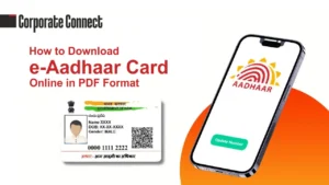 How to Download e-Aadhaar Card Online in PDF Format