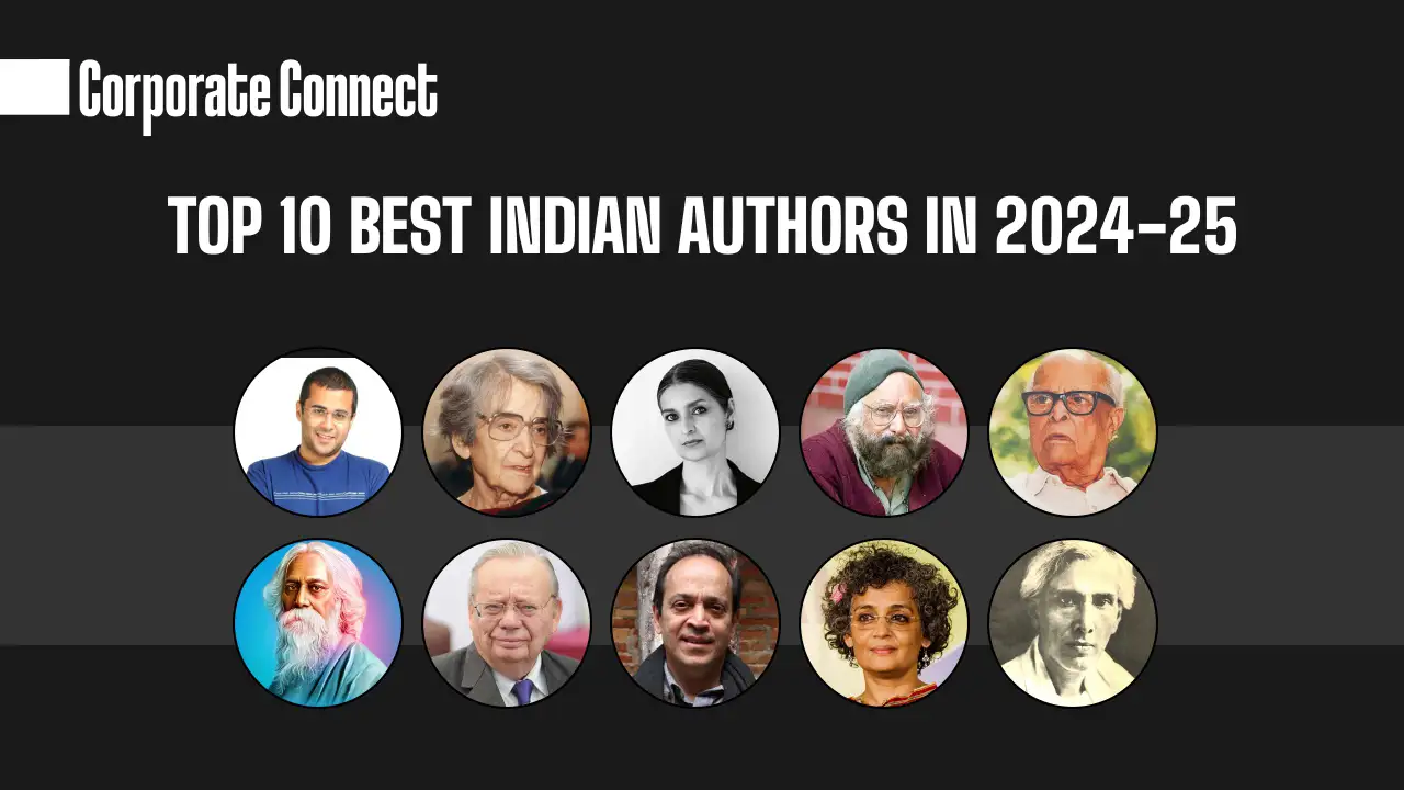 Top 10 Best Indian Authors In 202425 Corporate Connect Global