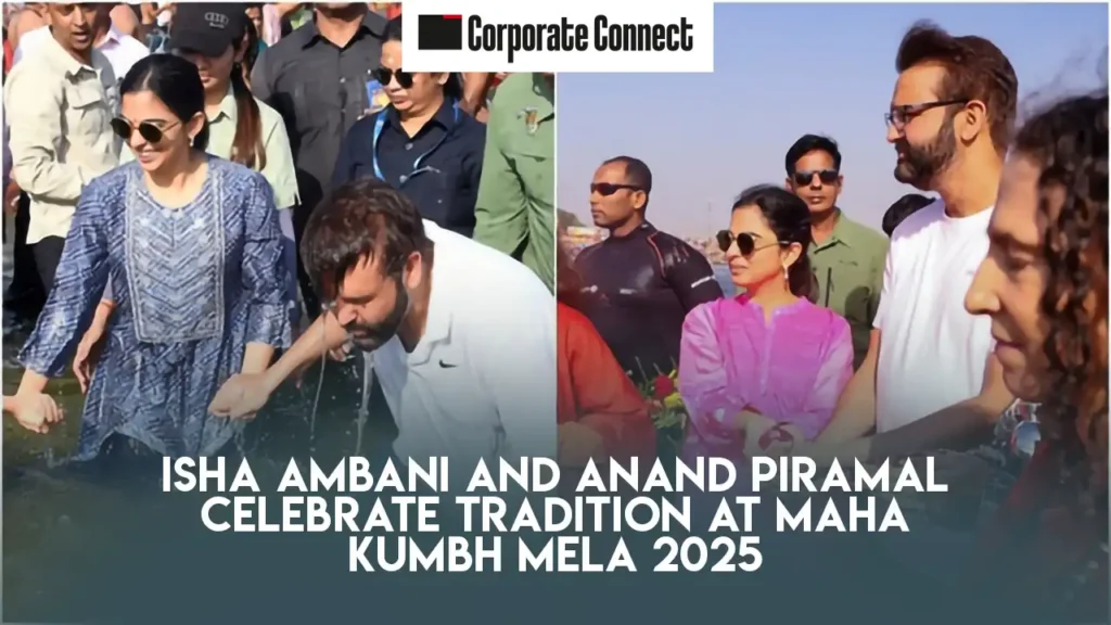 Isha Ambani and Anand Piramal Celebrate Tradition at Maha Kumbh Mela 2025