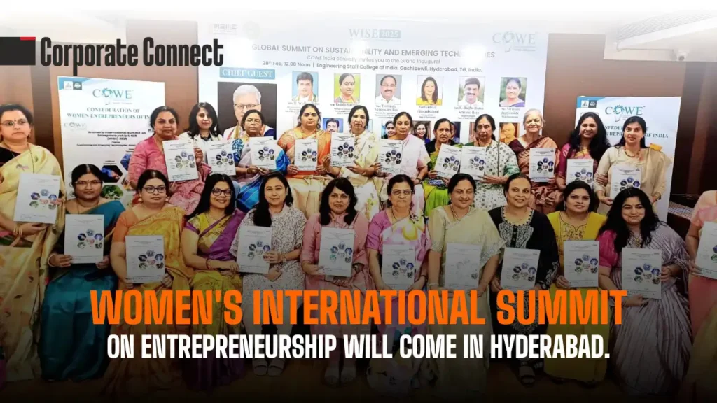 Women's International Summit on Entrepreneurship Will Come In Hyderabad.