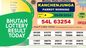 Bhutan Lottery Result – 3rd May 2025 | 12 PM, 6 PM & 8 PM Draws
