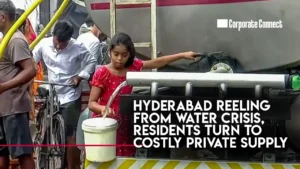 Hyderabad Reeling from Water Crisis, Residents Turn to Costly Private Supply