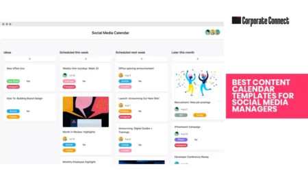 Best content calendar templates for social media managers