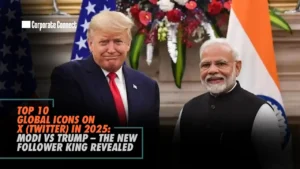 Top 10 Global Icons on X (Twitter) in 2025: Modi vs Trump – The New Follower King Revealed