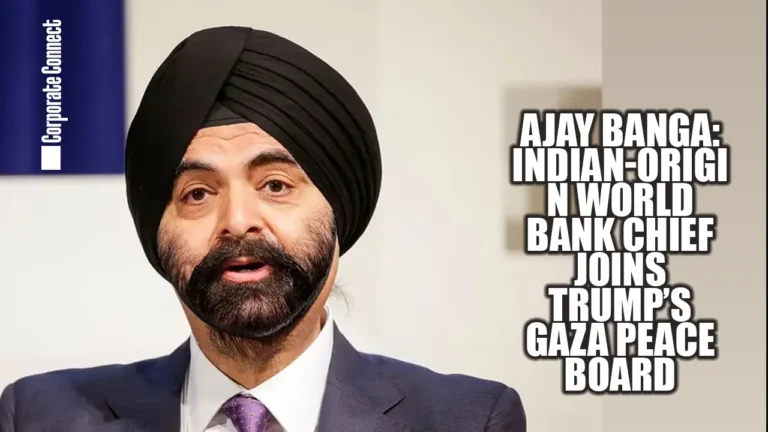 Ajay Banga: Indian-Origin World Bank Chief Joins Trump’s Gaza Peace Board