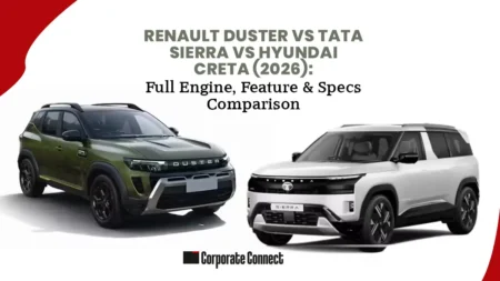 Renault Duster vs Tata Sierra vs Hyundai Creta (2026): Full Engine, Feature & Specs Comparison Renault Duster vs Tata Sierra vs Hyundai Creta (2026): Full Engine, Feature & Specs Comparison
