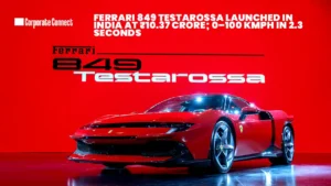 Ferrari 849 Testarossa Launched in India at Rs10.37 Crore; 0–100 kmph in 2.3 Seconds Ferrari 849 Testarossa Launched in India at Rs10.37 Crore; 0–100 kmph in 2.3 Seconds