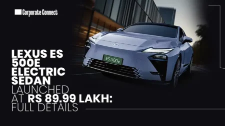 Lexus ES 500e Electric Sedan Launched at Rs 89.99 Lakh: Full Details Lexus ES 500e Electric Sedan Launched at Rs 89.99 Lakh: Full Details