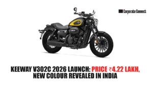 Keeway V302C 2026 Launch: Price ₹4.22 Lakh, New Colour Revealed in India Keeway V302C 2026 Launch: Price ₹4.22 Lakh, New Colour Revealed in India