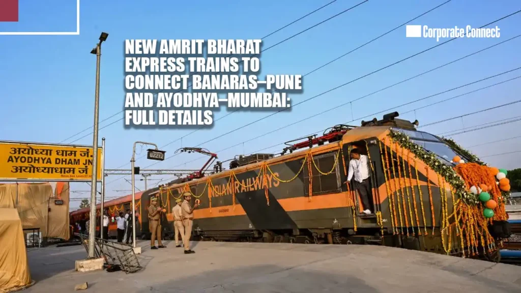 New Amrit Bharat Express Trains to Connect Banaras–Pune and Ayodhya–Mumbai: Full Details