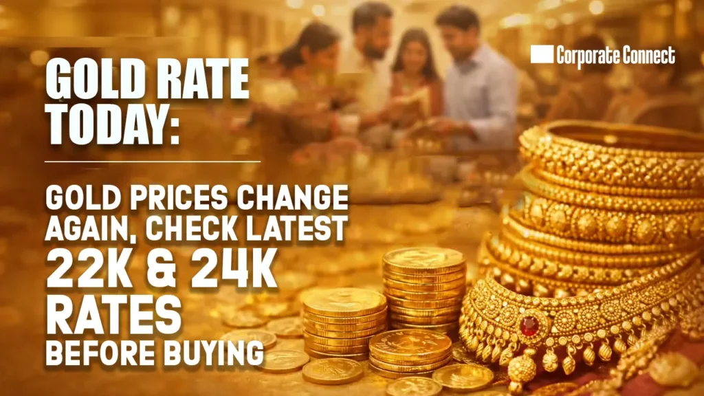 Gold Rate Today: Gold Prices Change Again, Check Latest 22K & 24K Rates Before Buying