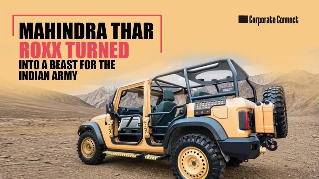 Mahindra Thar Roxx Turned Into a Beast for the Indian Army