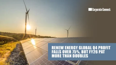 ReNew Energy Global Q4 Profit Falls Over 75%, But FY26 PAT More Than Doubles ReNew Energy Global Q4 Profit Falls Over 75%, But FY26 PAT More Than Doubles