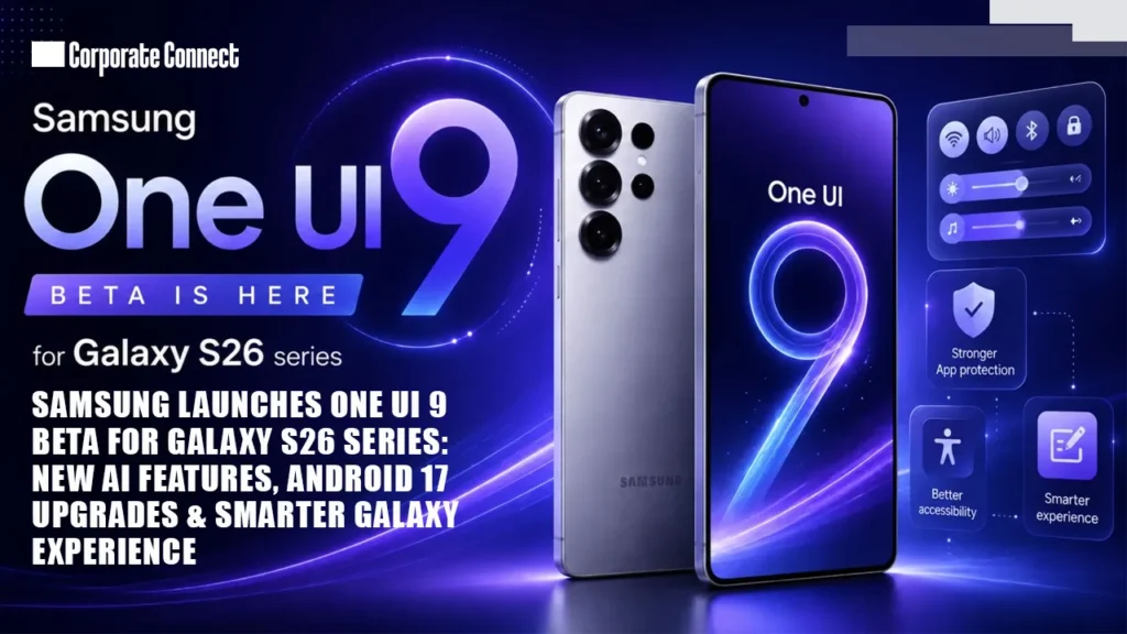 Samsung Launches One UI 9 Beta for Galaxy S26 Series: New AI Features, Android 17 Upgrades & Smarter Galaxy Experience