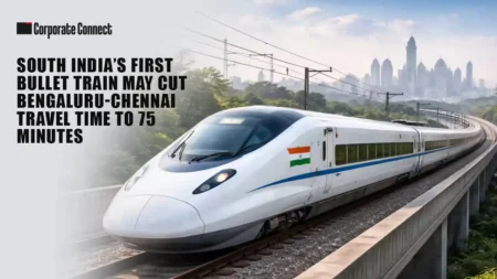 South India’s First Bullet Train May Cut Bengaluru-Chennai Travel Time to 75 Minutes South India’s First Bullet Train May Cut Bengaluru-Chennai Travel Time to 75 Minutes