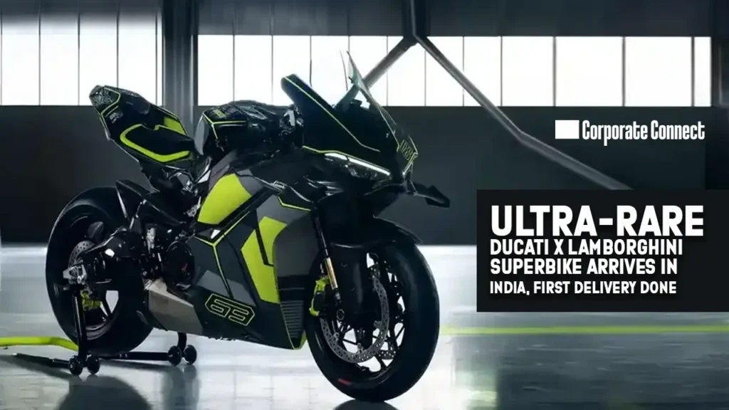 Ultra-Rare Ducati x Lamborghini Superbike Arrives in India, First Delivery Done