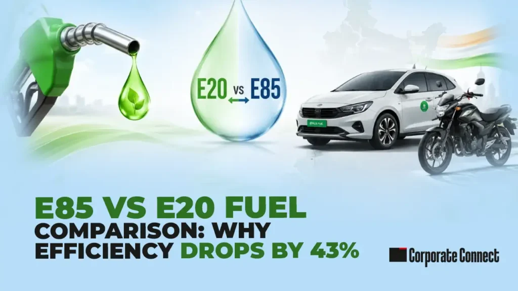 E85 vs E20 Fuel Comparison: Why Efficiency Drops by 43%