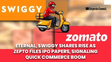 Eternal, Swiggy Shares Rise as Zepto Files IPO Papers, Signaling Quick Commerce Boom Eternal, Swiggy Shares Rise as Zepto Files IPO Papers, Signaling Quick Commerce Boom