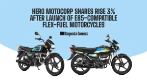 Hero MotoCorp Shares Rise 3% After Launch of E85-Compatible Flex-Fuel Motorcycles