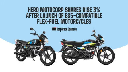 Hero MotoCorp Shares Rise 3% After Launch of E85-Compatible Flex-Fuel Motorcycles Hero MotoCorp Shares Rise 3% After Launch of E85-Compatible Flex-Fuel Motorcycles