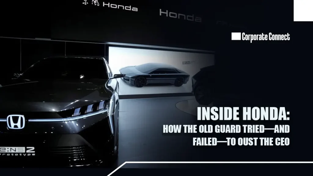 Inside Honda: How the Old Guard Tried—and Failed—to Oust the CEO