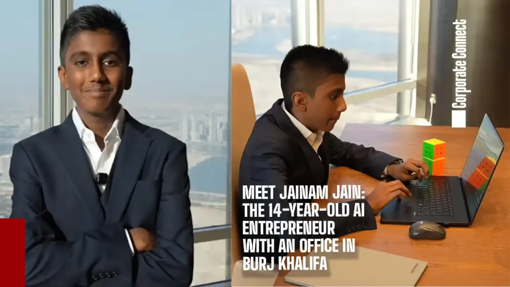 Meet Jainam Jain: The 14-Year-Old AI Entrepreneur with an Office in Burj Khalifa