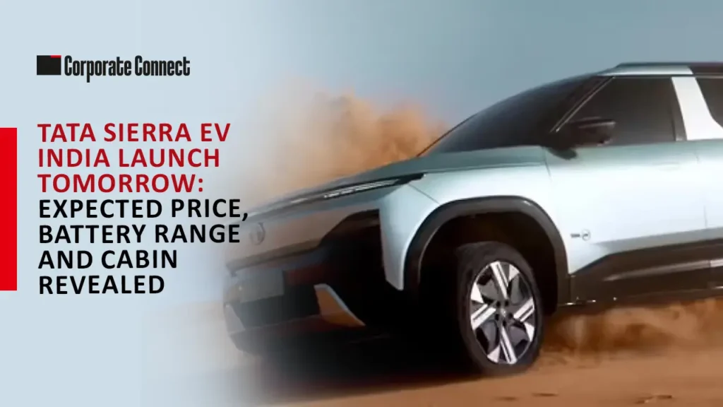 Tata Sierra EV India Launch Tomorrow: Expected Price, Battery Range and Cabin Revealed