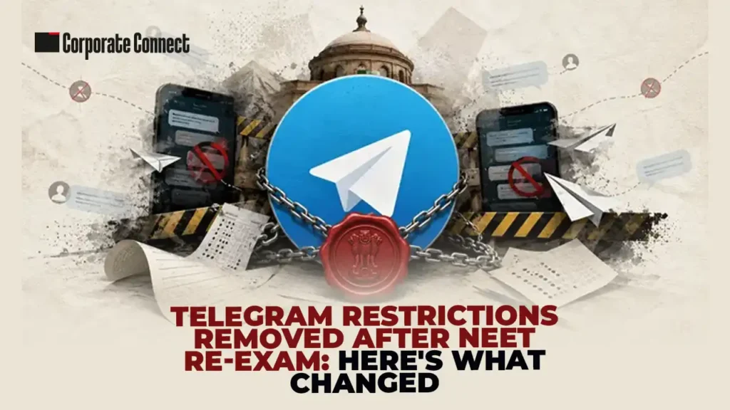 Telegram Restrictions Removed After NEET Re-Exam: Here’s What Changed Telegram Restrictions Removed After NEET Re-Exam: Here's What Changed