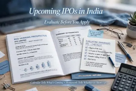 Upcoming IPOs in India: How to Evaluate Mainboard IPOs Before Investing Upcoming IPOs in India: How to Evaluate Mainboard IPOs Before Investing